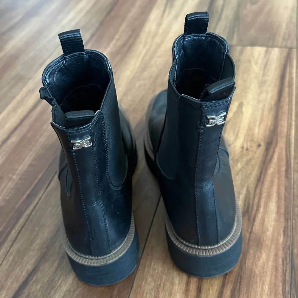 Sam Edelman Black Ankle Boots - Picture 6 of 12